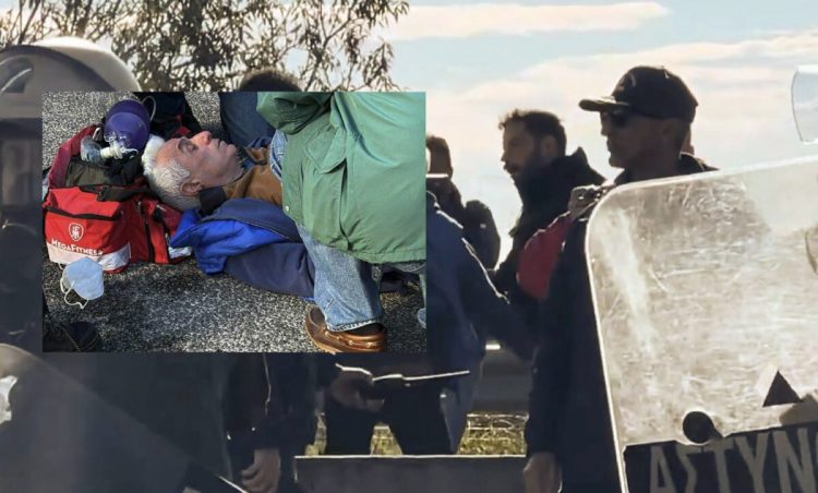Απίστευτη καταγγελία από τον αγροτοσυνδικαλιστή Χρ. Σιδερόπουλο μέσα από το νοσοκομείο: «Αξιωματικός με έπιασε από το λαιμό, με χτύπησε, έχω σπασμένο πλευρό…» (ΗΧΗΤΙΚΟ)