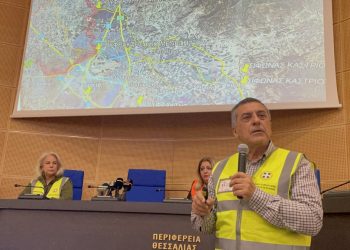 Δ. Κουρέτας: «Τα έργα έχουν αργήσει κι απαιτούμε να ξεκινήσουν άμεσα» – Η Θεσσαλία αντέχει το 30% του Daniel – Τι είπε για Τρίκαλα, Πύλη και Μουζάκι (ΕΙΚΟΝΕΣ – ΒΙΝΤΕΟ)