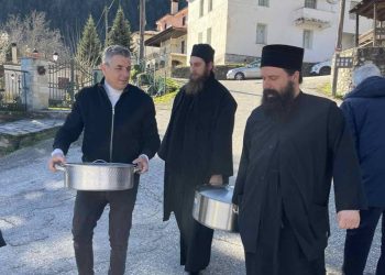 Γιώργος Κόφφας: Μετεωρίτικη Μοναστηριακή Πανδαισία στην Καστανιά με… Γαστρονομικές και Πνευματικές Ανησυχίες (ΕΙΚΟΝΕΣ)