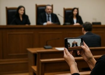 Του κατέσχεσαν το κινητό γιατί βιντεοσκοπούσε κρυφά την δίκη