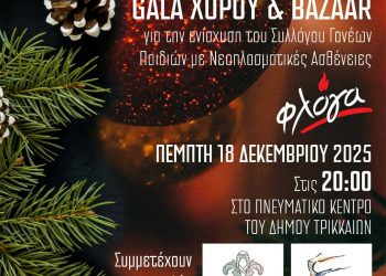 Δ. Τρικκαίων: Στις 18 Δεκεμβρίου το Φιλανθρωπικό Gala Χορού για τη «Φλόγα»