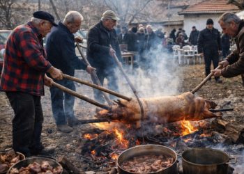 1η Γιορτή Γουρουνοχαράς στο Κεραμίδι Τρικάλων – Παράδοση, ευχές και δωρεάν εδέσματα