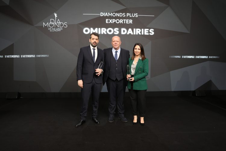 Διπλή διάκριση για την ΟΜΗΡΟΣ στα Diamonds of the Greek Economy 2025