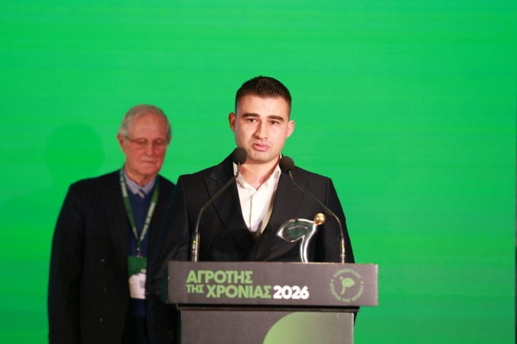 Αγρότης της Χρονιάς ο Κωνσταντίνος Κωστούλης από τη Χάλκη Λάρισας – Βραβεύτηκε στα Τρίκαλα