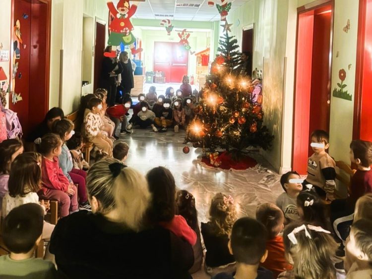 Δημιουργική γιορτή Χριστουγέννων στον Δ΄ Βρεφονηπιακό Σταθμό του Δήμου Τρικκαίων
