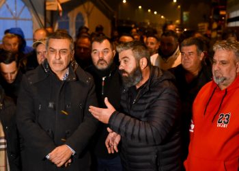 Κουρέτας από τo μπλόκo στο Λόγγο Τρικάλων: Στο πλευρό σας μέχρι τέλους, μαζί θα πάμε στον Πρωθυπουργό