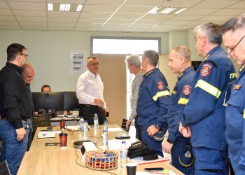 Άσκηση Πολιτικής Προστασίας για πλημμυρικά φαινόμενα στην Περιφέρεια Θεσσαλίας
