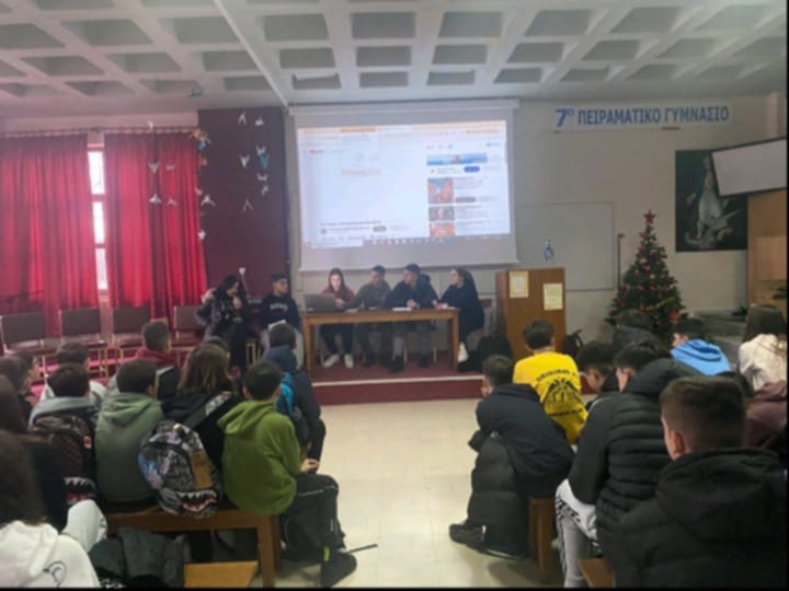 «Μαθητικές κοινότητες εν δράσει» στο 7ο Πειραματικό Γυμνάσιο Τρικάλων