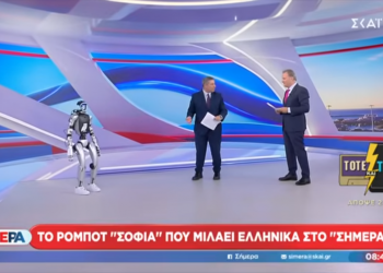 Η «Σοφία», το ρομπότ που μιλάει ελληνικά, προτείνει σε όλες τις οικογένειες να επισκεφθούν τον “Μύλο των Ξωτικών” (ΒΙΝΤΕΟ)