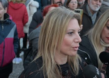 M. Καρυστιανού από τη Λάρισα: «Προσπάθεια στοχοποίησης προς το πρόσωπό μου – Το κόμμα ένας τρόπος για τη δικαίωση των παιδιών» (ΕΙΚΟΝΕΣ – ΒΙΝΤΕΟ)