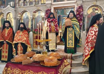 Ι.Μ.Ν. Αγίου Νικολάου Τρικάλων: Απόλυτα λιτή, λόγω 3ήμερου δημοτικού πένθους, η Πρώτη Πανήγυρις του Αγίου Δημητρίου του Γκαγκαστάθη (ΕΙΚΟΝΕΣ)