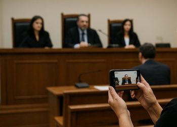 Ο ένας έβγαζε φωτογραφίες κι ο άλλος βίντεο μέσα στις δικαστικές αίθουσες | Κατασχέθηκαν τα δύο κινητά