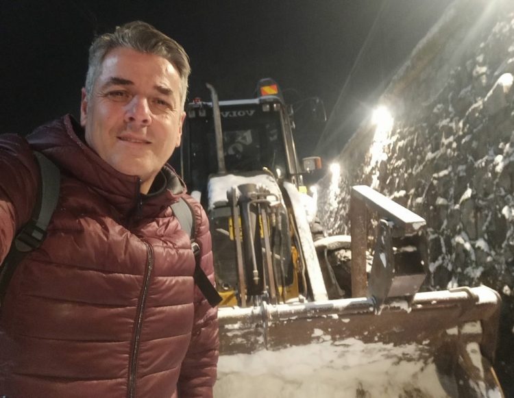 Γιώργος Κόφφας, Πρόεδρος Τ.Κ. Καστανιάς: Με τέτοια ομάδα ο χιονιάς απλώς θα περάσει
