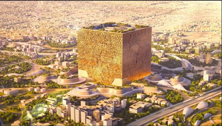 Η Σαουδική Αραβία παγώνει την κατασκευή του κύβου Mukaab, του μεγαλύτερου κτηρίου στον κόσμο