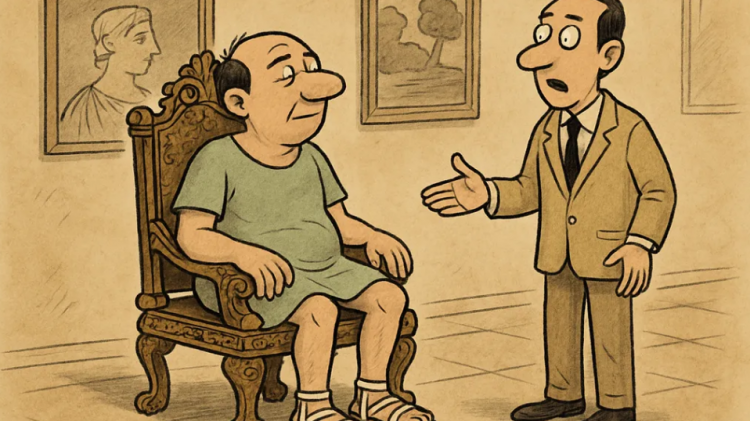 O Γιωρίκας πάει στο μουσείο…
