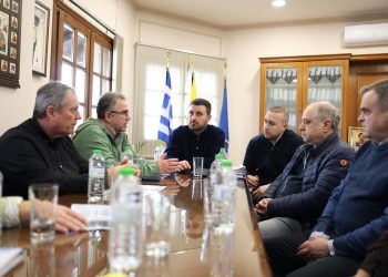 Συνάντηση Δημάρχου Μετεώρων Λευτέρη Αβραμόπουλου με τον Γενικό Διευθυντή Δασών Ευάγγελο Γκουντούφα – Παρουσίαση του Master Plan για το μεγαλύτερο Πάρκο Δασικής Αναψυχής στα Βαλκάνια