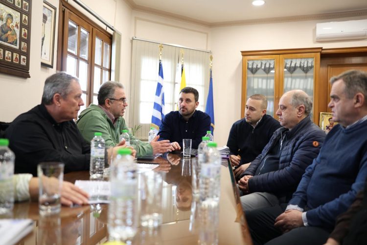 Συνάντηση Δημάρχου Μετεώρων Λευτέρη Αβραμόπουλου με τον Γενικό Διευθυντή Δασών Ευάγγελο Γκουντούφα – Παρουσίαση του Master Plan για το μεγαλύτερο Πάρκο Δασικής Αναψυχής στα Βαλκάνια