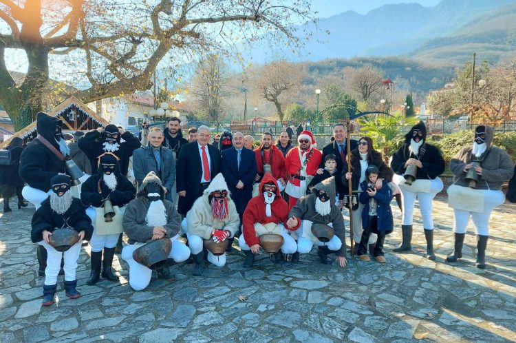 Αναβίωσαν τα Καρκατζάλια στο Γοργογύρι Τρικάλων