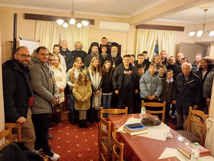 Η Σχολή Βυζαντινής Μουσικής της Ι.Μ.Τ.Γ.Π. έκοψε την Αγιοβασιλόπιτα (ΕΙΚΟΝΕΣ)
