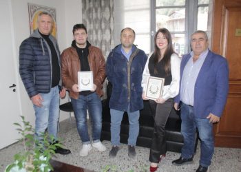 Βράβευσε τοπικούς αθλητές ο δήμαρχος Πύλης