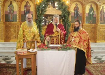 Την Πρωτοχρονιά ο Δήμαρχος Πύλης Κωνσταντίνος Μαράβας στην Πύλη
