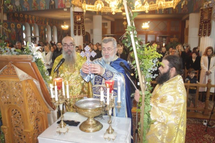 Εορτάστηκαν με Μεγαλοπρέπεια τα Άγια Θεοφάνεια στην Πύλη