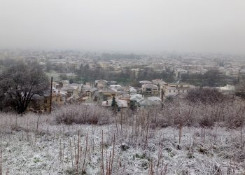 Δείτε τα ολόλευκα Τρίκαλα από… ψηλά! (ΒΙΝΤΕΟ)
