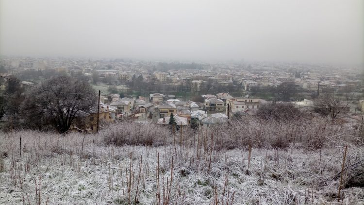 Δείτε τα ολόλευκα Τρίκαλα από… ψηλά! (ΒΙΝΤΕΟ)