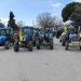«Μπλόκο» με τρακτέρ στο κέντρο της Αγιάς (φωτ.)
