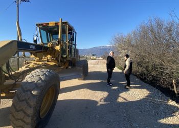 Συνεχίζεται η αγροτική οδοποιία σε χωριά του Δήμου Τρικκαίων