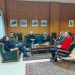 Συνάντηση εργασίας της Χρύσας Ντιντή με τον Χρήστο Τρικάλη και τον Επίκουρο Καθηγητή Ψυχολογίας Δημήτρη Κασελίμη