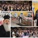 Μεγάλη συγκέντρωση μνήμης για την Αναστασία, την Χρύσα, την Θώμη και τις 54 αδικοχαμένες ψυχές των Τεμπών (ΦΩΤΟ)