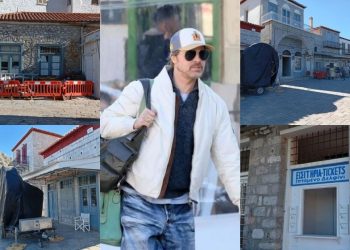 Η Ύδρα «ντύνεται» Hollywood: Ξεκινούν τα γυρίσματα για την ταινία με τον Μπραντ Πιτ