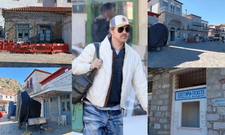 Η Ύδρα «ντύνεται» Hollywood: Ξεκινούν τα γυρίσματα για την ταινία με τον Μπραντ Πιτ