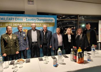 Στην τελετή έναρξης του Παγκοσμίου Στρατιωτικού Πρωταθλήματος Ανωμάλου Δρόμου ο δήμαρχος Πύλης