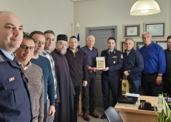 Τις ευχές για τα νέα του, καθήκοντα, έλαβε από συναδέλφους του ο Αθανάσιος Καππάς