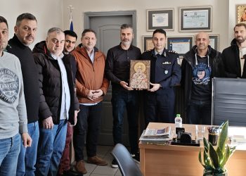 Με το νέο Αστυνομικό Διευθυντή Τρικάλων Αθ. Καππά συναντήθηκε η διοίκηση της Ένωσης Αστυνομικών Υπαλλήλων Τρικάλων
