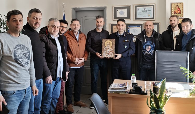 Με το νέο Αστυνομικό Διευθυντή Τρικάλων Αθ. Καππά συναντήθηκε η διοίκηση της Ένωσης Αστυνομικών Υπαλλήλων Τρικάλων