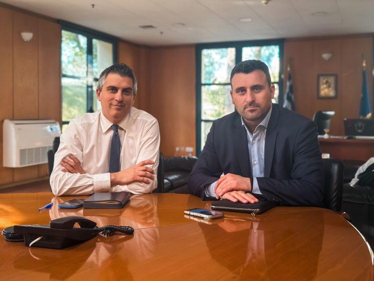 Συνάντηση Δήμα – Αβραμόπουλου: Στο επίκεντρο η επιτάχυνση των παρεμβάσεων αποκατάστασης των ζημιών από τον Daniel στο οδικό δίκτυο και η πρόοδος του Ε65