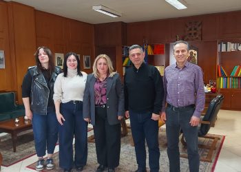 Συνάντηση της Χρύσας Ντιντή με τη Δημοτική Φιλαρμονική