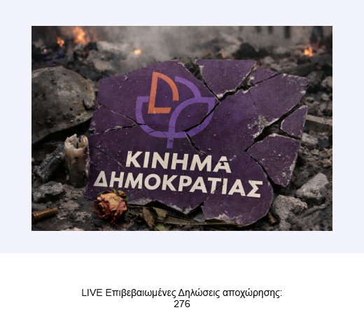 Εκατοντάδες αποχωρήσεις από το Κόμμα Κασσελάκη – Με πολύ βαριές εκφράσεις κατά της ηγεσίας το προς υπογραφή κείμενο αποχώρησης που διακινείται στο Διαδίκτυο
