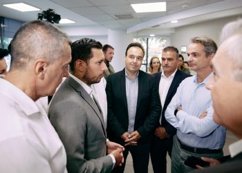Επίσκεψη Κυριάκου Μητσοτάκη στη Θεσσαλία