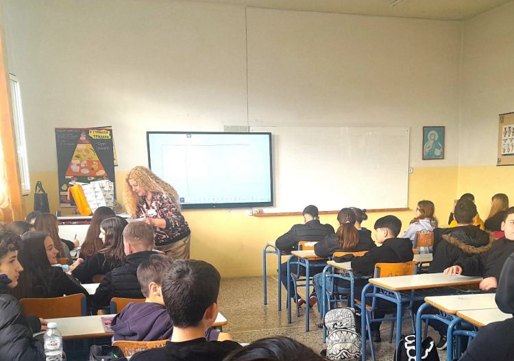 Βιωματικά εργαστήρια Αγωγής Υγείας στο 9ο Γυμνάσιο Τρικάλων