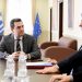 Περιοδεία Σκρέκα στην Αλεξανδρούπολη, με φόντο το Προσυνέδριο της Νέας Δημοκρατίας