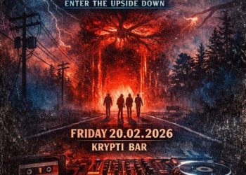 Stranger Things Party – Η Κρύπτη ανοίγει πύλη στα 80s και 90s
