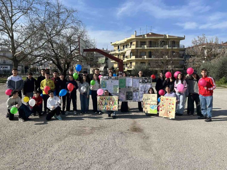 «Σπάμε τη Σιωπή»: Εβδομάδα Δράσεων κατά του Σχολικού Εκφοβισμού στο 1ο Γυμνάσιο Τρικάλων