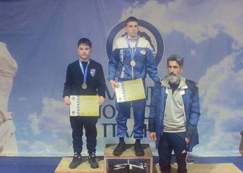 Χρυσός ο Καλαμπακιώτης Στέφανος Μέμτσας στο Πανελλήνιο Πρωτάθλημα Πάλης U17 στη Λάρισα