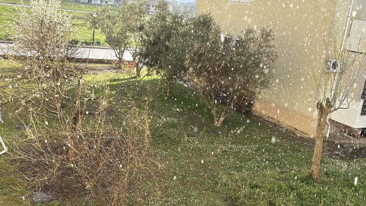 Τρίκαλα: Ξαφνικό χαλάζι με 17 βαθμούς Κελσίου και ήλιο!!! (ΦΩΤΟ – ΒΙΝΤΕΟ)