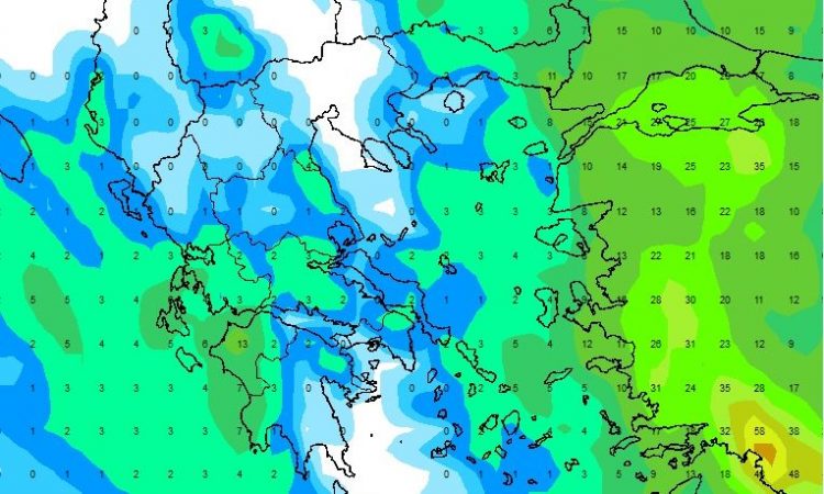 Καιρός: Ψυχρή μάζα κατεβαίνει στην Μεσόγειο – Τι σημαίνει για τις επόμενες ημέρες