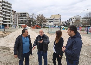 Ενημέρωση Σακκά για τη μεγάλη πρόοδο εργασιών στο νέο πάρκο των Τρικάλων – δωρεά της «Ελληνικά Γαλακτοκομεία ΑΕ» 